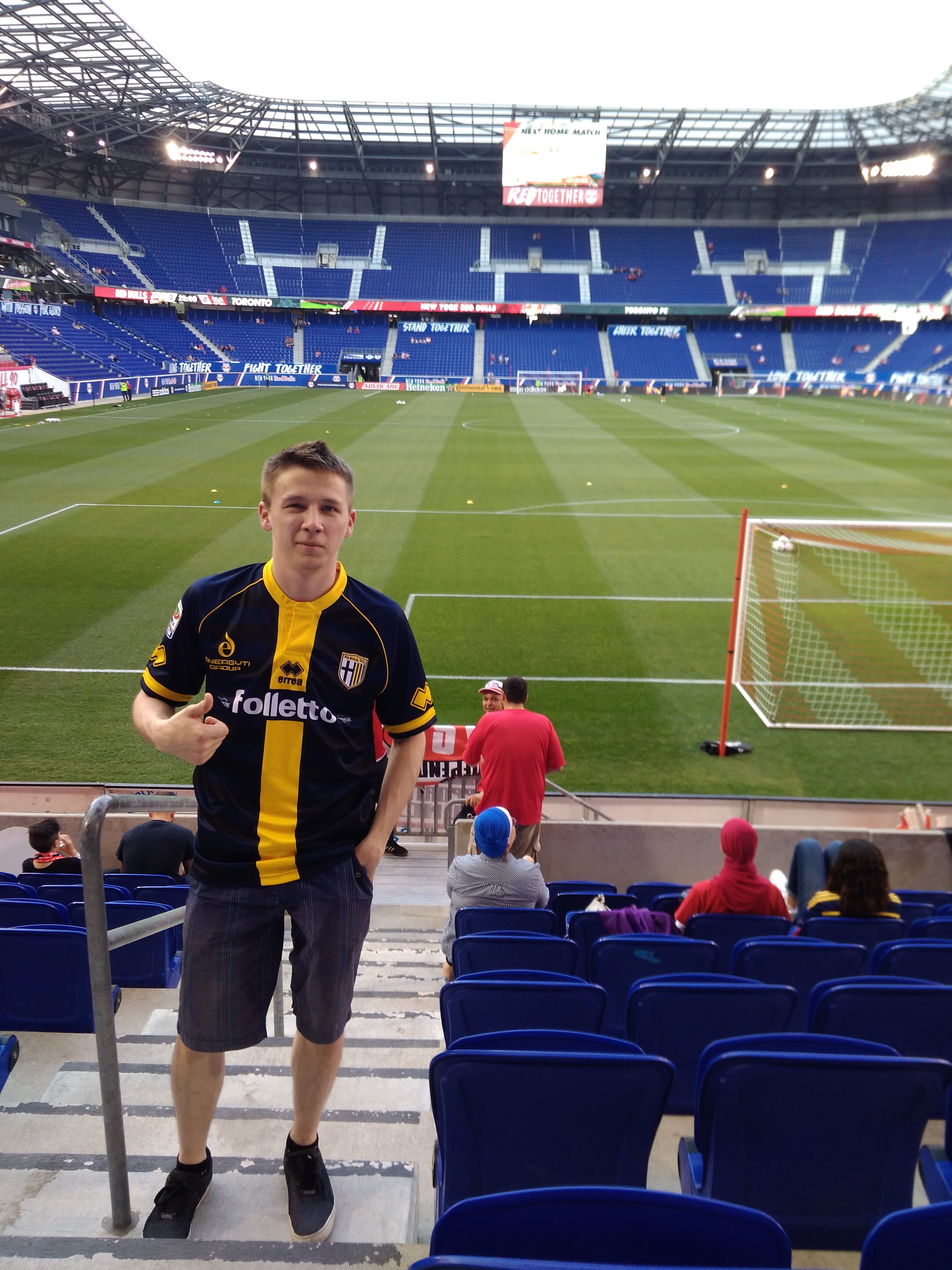 Travelling Parmigiani: Lukasz in USA | Parma Fans Worldwide