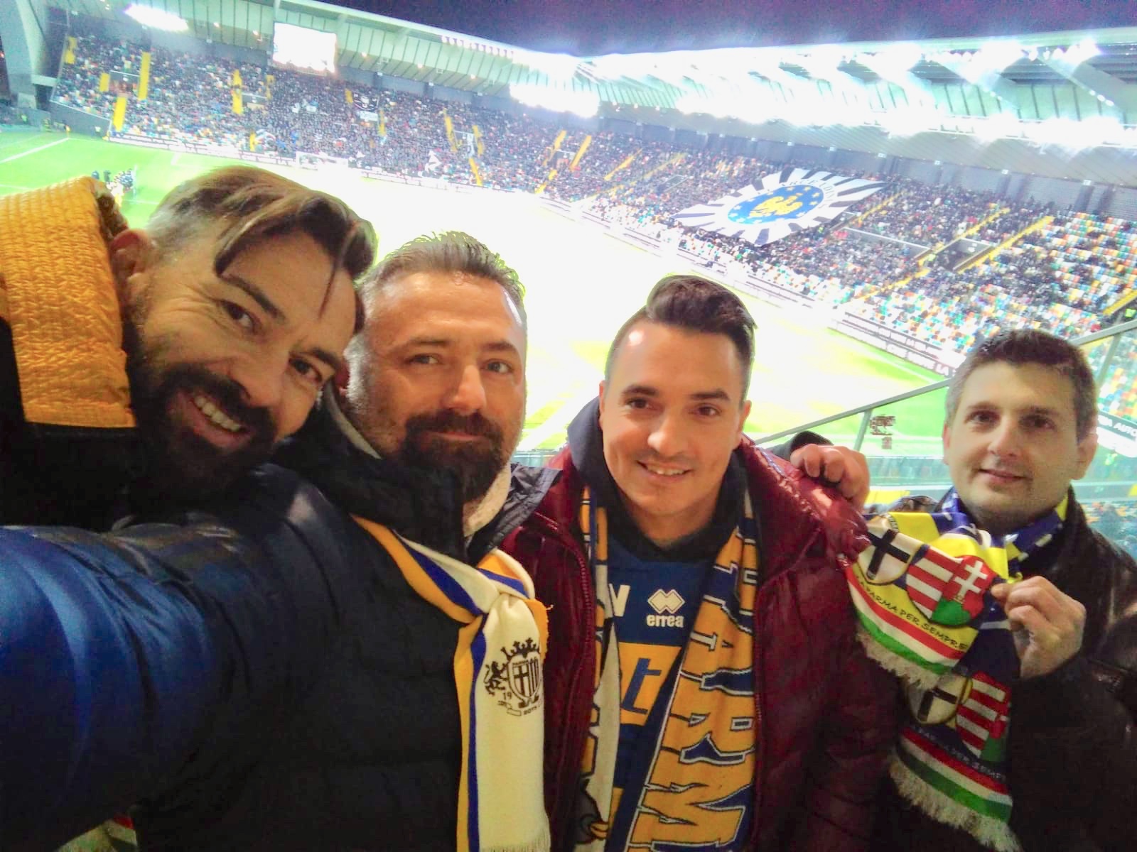 Abroad fans in Udine to support Parma | Parma Fans Worldwide