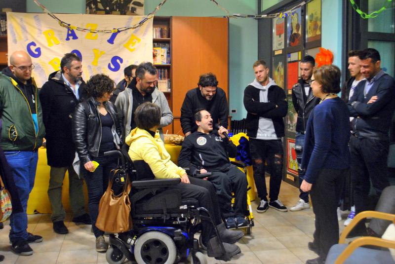 Boys and Parma Calcio united in support for charity lottery Parma