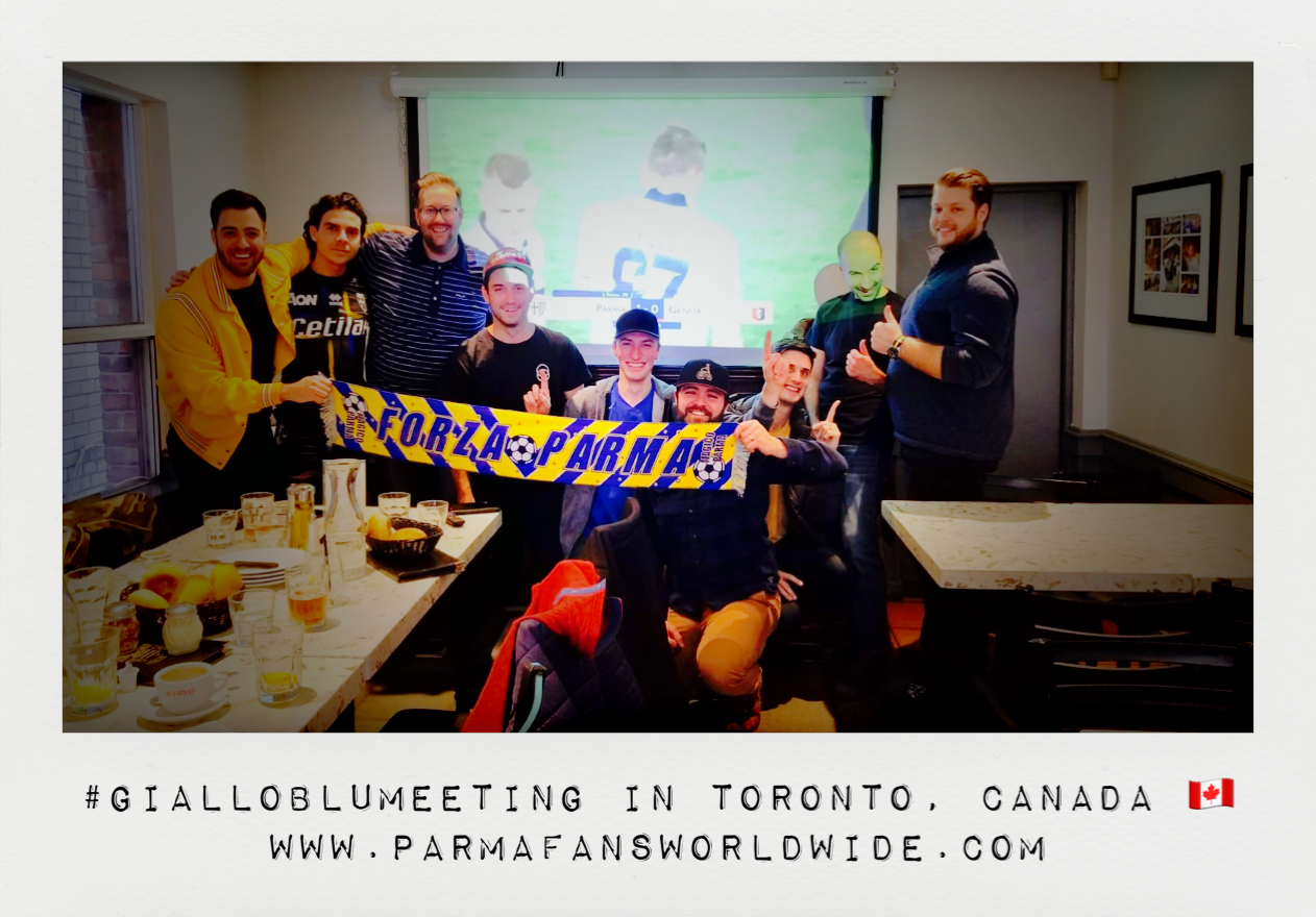 Hands up for Toronto fans first meeting | Parma Fans Worldwide